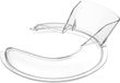 KitchenAid Spatbescherming pour 4.5-5 quart tilt-Head