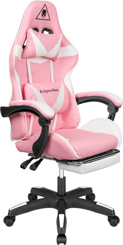 Krüger&Matz Warrior GX-150 Gaming Stoel - Roze
