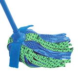 Spontex Multi+ dweil, 1 stuk, met spons en schuurstrips voor alle vloeren