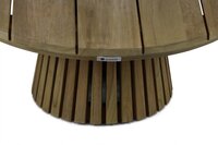 Coco Fungo Loungetafel - Ø 75 cm - Old Teak Greywash