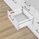 Blum SET de tiroirs TANDEMBOX K D-Reling Hauteur de profil 115 mm 65 kg blanc Tip-On & Blumotion Amortissement, 450 mm