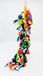 Flamingo jouet de cage pour perroquet perles - 3 pièces