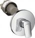Hansgrohe Logis Douchemengkraan complete set - afbouwdeel - hoogglans chroom