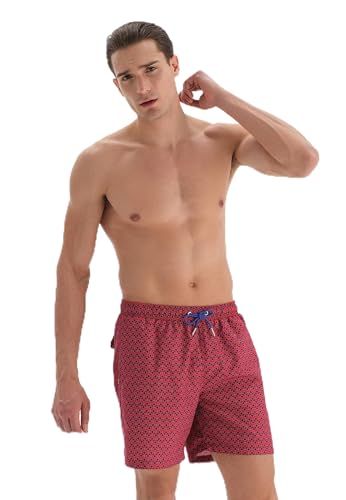 Dagi Heren zwemshort - Rood - Maat S