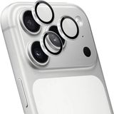 Rosso Camera Frame Protector Geschikt voor Apple iPhone 18 Pro / 18 Pro Max - Zilver