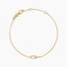 Chrislene Bracelet Plaqué Or Jaune Oxyde De Zirconium