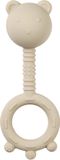 Nattou SILICONE Rammelaar - Beer - 6 cm - Klei