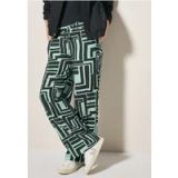 cecil Gedessineerde broek met structuur