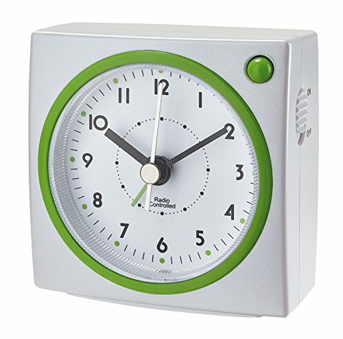 TFA 60.1516.04 wekkerradio met achtergrondverlichting (groen/wit), kunststof, L83 x B51 x H114 mm