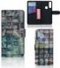B2Ctelecom Étui portefeuille avec fentes pour cartes pour Alcatel 1S 2020 - Similicuir - Noir