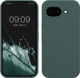 kwmobile telefoonhoesje geschikt voor Google Pixel 10a - Hoesje met siliconen coating - Smartphone case in blauwgroen