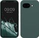 kwmobile telefoonhoesje geschikt voor Google Pixel 10a - Hoesje met siliconen coating - Smartphone case in blauwgroen