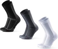 DANISH ENDURANCE Gedempte Hardloopsokken Lange Afstanden - Korte Sokken - Unisex - 3 paar - 39-42
