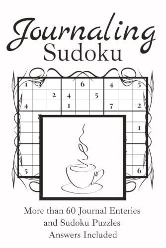 Journaling Sudoku Puzzle Book: Sudoku Puzzle Book with Reflection Journal