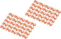 Digitus A-CC-O Colour Coding Clip Orange Cat5e/6 100 pcs