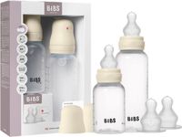 Bibs Grow and Flow Flessenset - 150 ml/270 ml - Silicone - Ivory