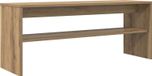 Artisan Chêne meuble TV 100 x 30 x 40 cm Bois traité