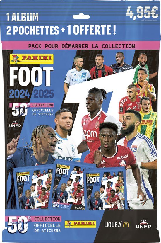 Panini Stickers Album Foot