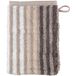 Cawö Noblesse Seasons Gant de toilette Rayures - sable - 16x22
