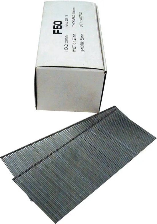 Spijkers/nagels tbv Tacker 1mm - 30mm lang - 5000 Stuks