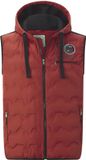 Jan Vanderstorm heren Bodywarmer - Donkerrood