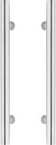 Intersteel Poignées de porte par paire forme T 1000x80x30 HoH 800 inox