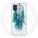 Maniacase Hoesjes voor Samsung Galaxy A51 5G Dream Catcher blauw wit zwart