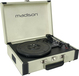 Madison Mad-retrocase-cr vintage draaitafelkoffer met bluetooth - bonte kleuren