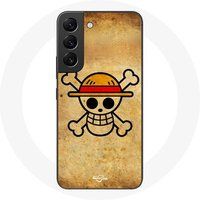 Maniacase Tasje voor Samsung Galaxy S21 FE Manga One Piece Tete de Mort