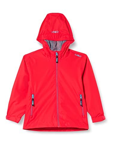 CMP Packable Ripstop Hooded Regenjas Junior - Maat 116 - Rood
