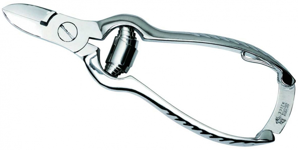 Pfeilring nageltang staal 12 cm zilver