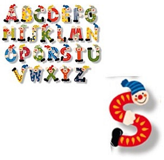 Simply for Kids Houten naam letter S rood