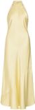 VILA Maxi jurk VIBEA Halter Pastel Yellow 38
