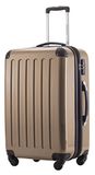 Hauptstadtkoffer ALEX - Uitbreidbare hardschalige koffer 65 cm (74 l) met TSA-slot, robuuste trolley-reiskoffer met 4 dubbele wielen, Champagner