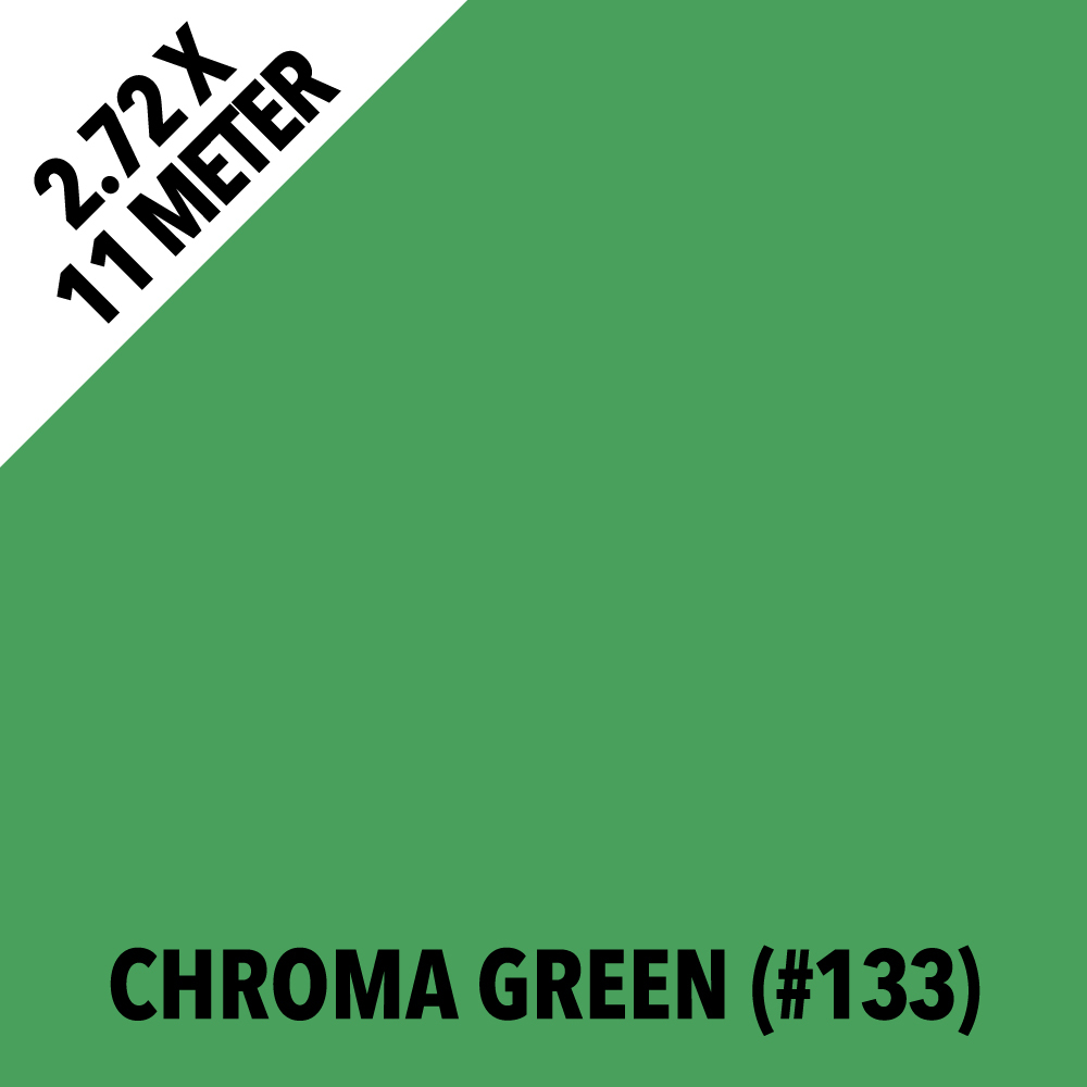 Colorama 133 Chroma key Green 2 72x11m