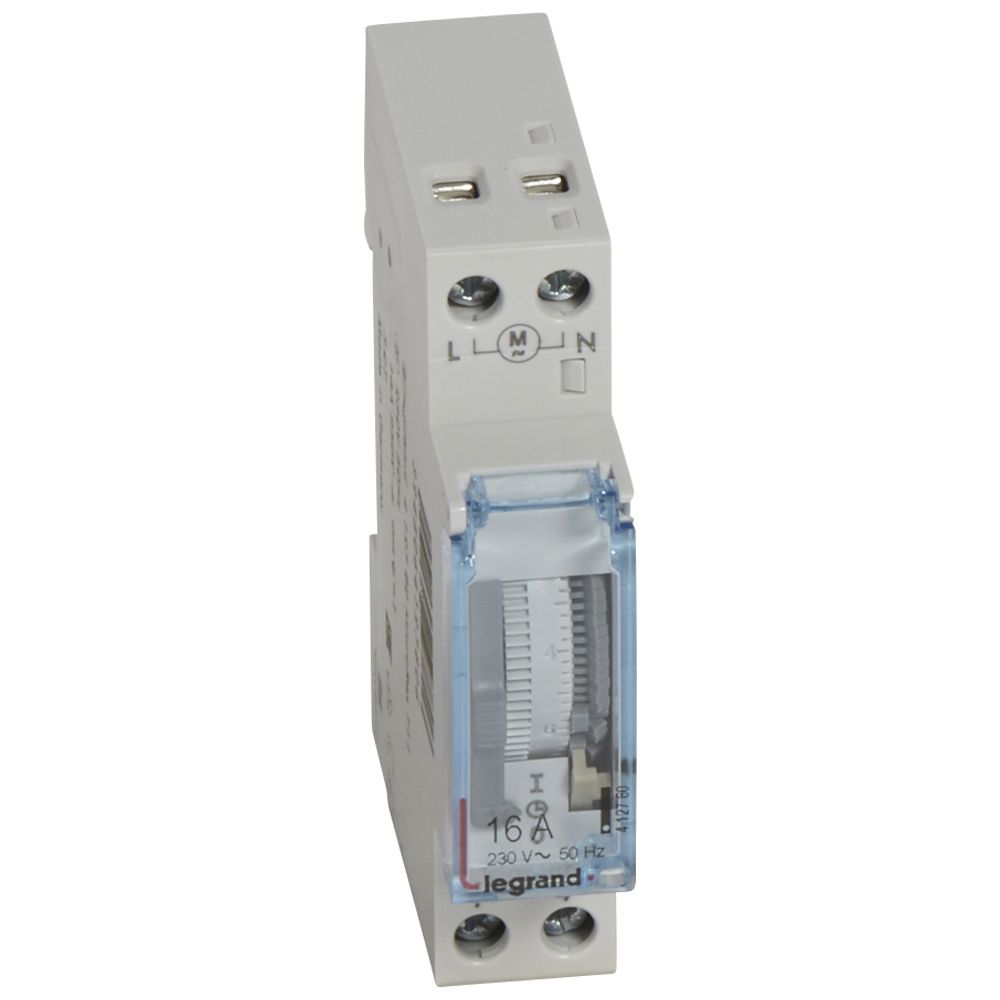Legrand 412780 - Schakelklok dag analoog 1 module
