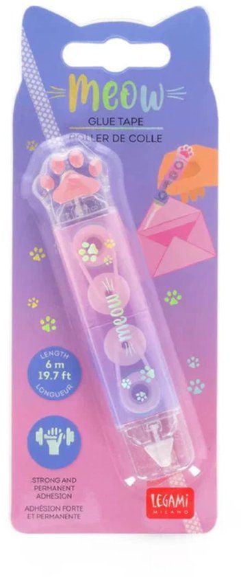 Legami Lijmroller Meow Kitty Rose