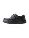 Next - Jongens - Leren schoenen met klittenbandsluiting, brede pasvorm - Zwart