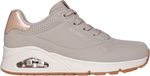 Skechers UNO - GOLDEN AIR Femme Sneakers - Taupe / Zilver