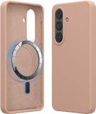 kwmobile telefoonhoesje geschikt voor Samsung Galaxy S26 - Hoesje met magneet compatibel met MagSafe - Smartphone case in oudroze