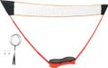 vidaXL Badmintonset met 2 rackets, net en opbergkoffer 292x30x152 cm