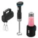 Cecotec BlendGo Draagbare handmixer, 180 W, accu met 2 uur oplaadtijd, 30 minuten gebruik, batterij-indicator, complete accessoires, temperatuur 60-96 °C, snelheid 6500-13000 omw/min, oplaadbaar