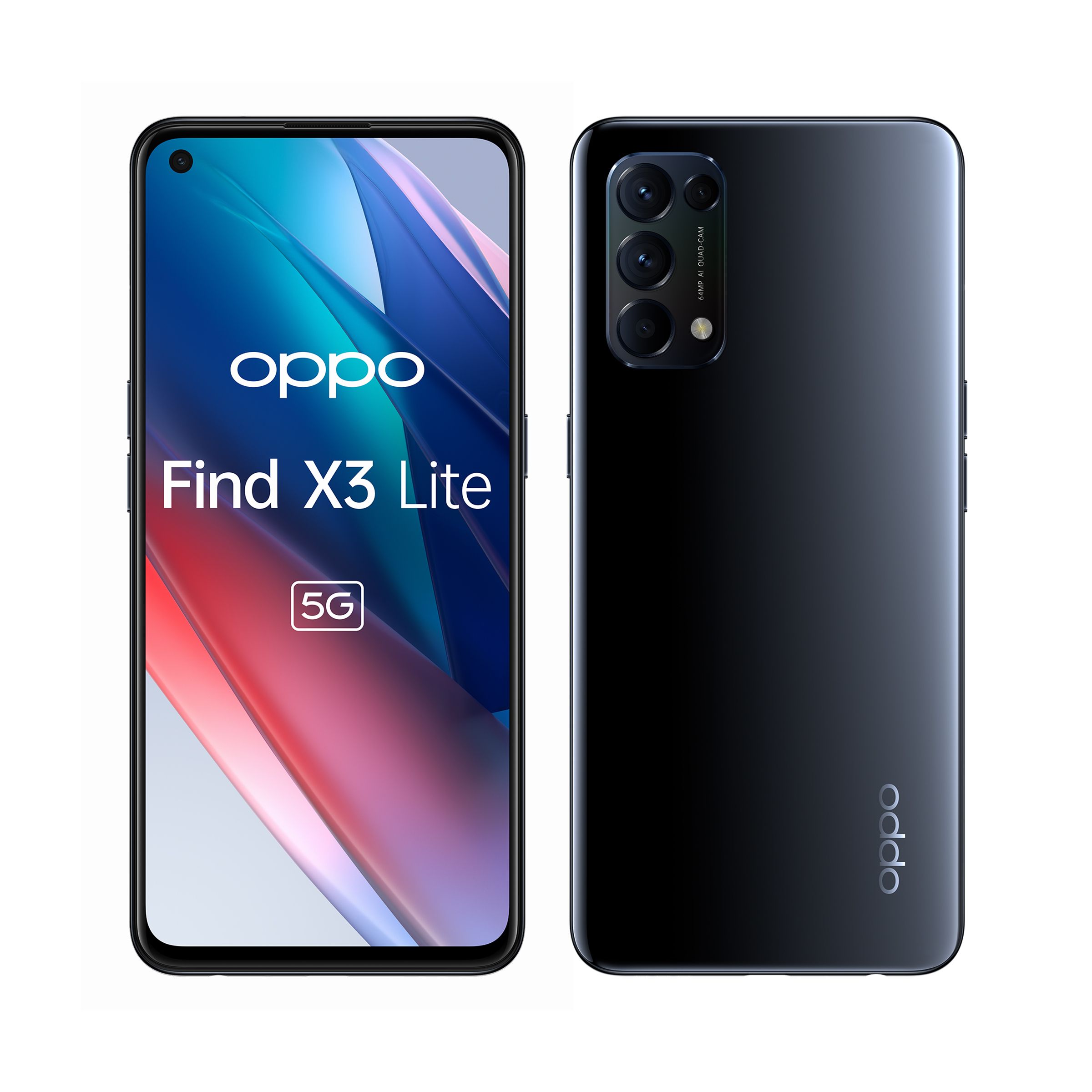 OPPO Find X3 Lite - 5G Smartphone - 128GB - Starry Black
