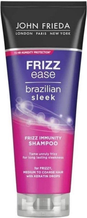 John Frieda Frizz Ease Brazilian Sleek Immunity Shampoo - 250ml