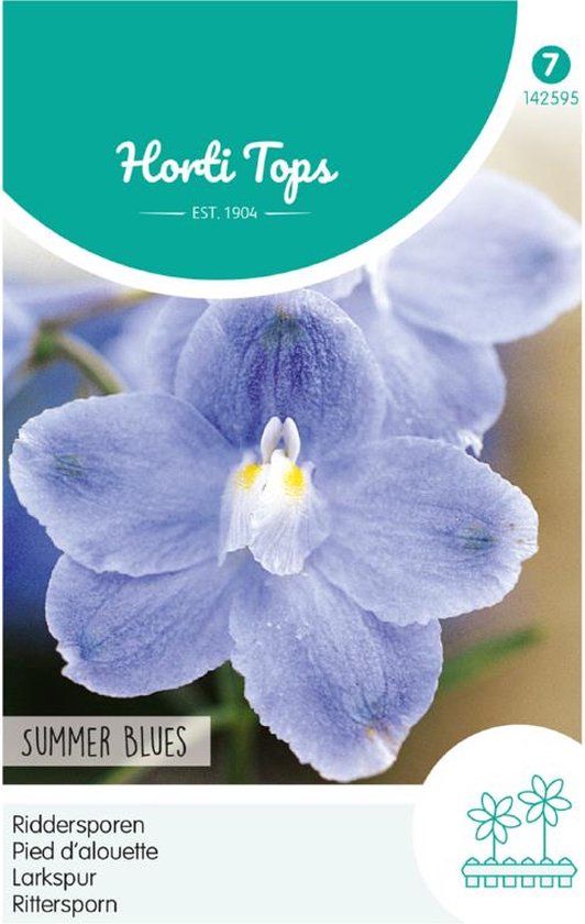 Hortitops Zaden - Delphinium Grandiflorum 'Summer Blues'