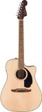 Fender California Standard Redondo CE Natural Akoestisch-Elektrische Dreadnought Gitaar met Cutaway