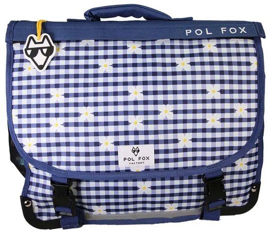 Pol Fox Schooltas voor kinderen Daisy blauw