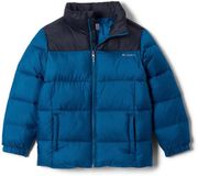 Columbia Puffect™ Ii Jas Unisex Kinderen Phoenix Blue / Black Polyester Waterdicht Anorak 4-5 Years