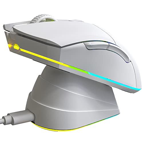 Klim Blaze Pro RGB - Draadloze Gaming Muis - Oplaadbaar - 6000 DPI - Zwart