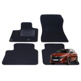 Bottari 39168 Set van 4 autovloermatten voor Nissan Qashqai vanaf 2021 tot nu, in moquette